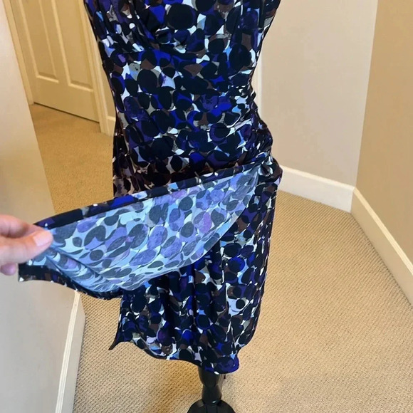 American Living Faux Wrap Sheath Dress Size 12 - Picture 8 of 9